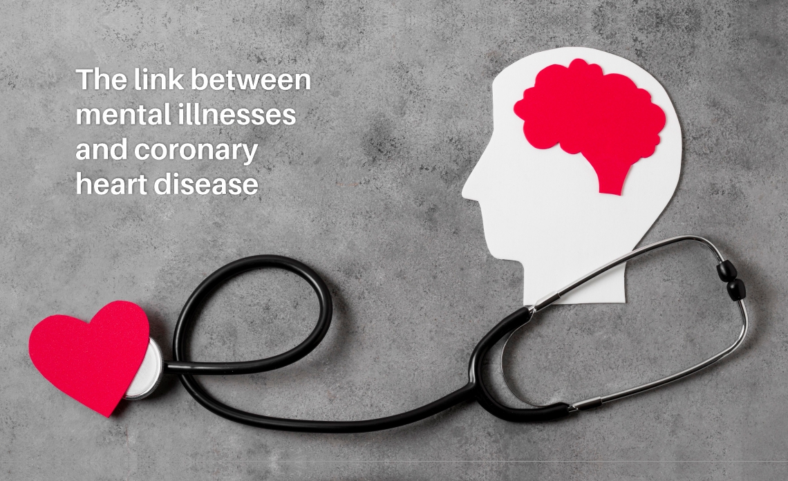 The link between mental illnesses and coronary heart disease